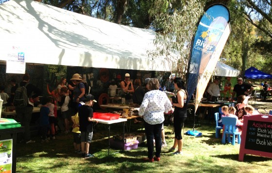 RiverConnect and Parks Victoria Tent - KidsFest 2015