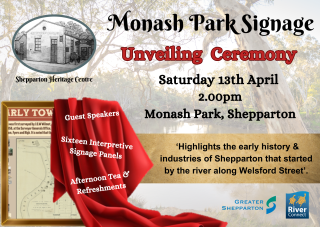 Shepparton Heritage Centre - Monash Park History Panels