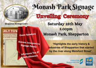 Monash Park Signage Unveiling