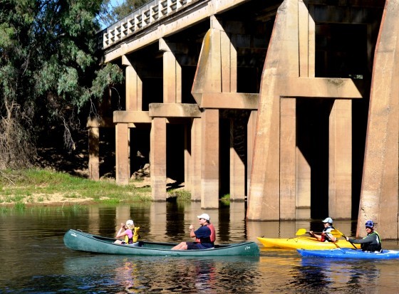 Canoeing at Daintons Bridge
